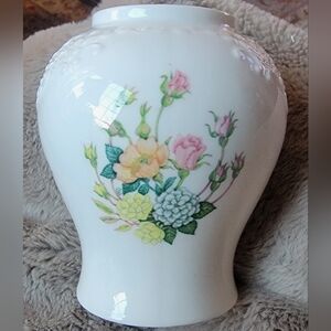 Charming Floral Ceramic Vase